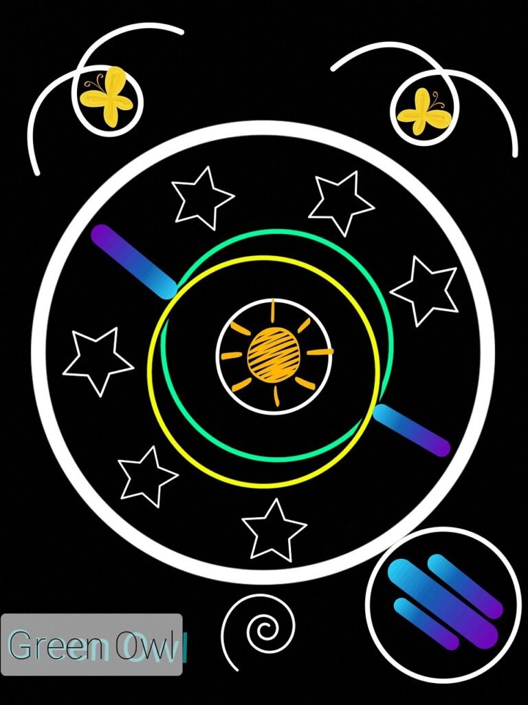 stars, design, pattern, art, drawing, space, logo icon, printing design